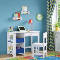 Escritorio Infantil Moderno Liam Blanco R&R MUEBLES