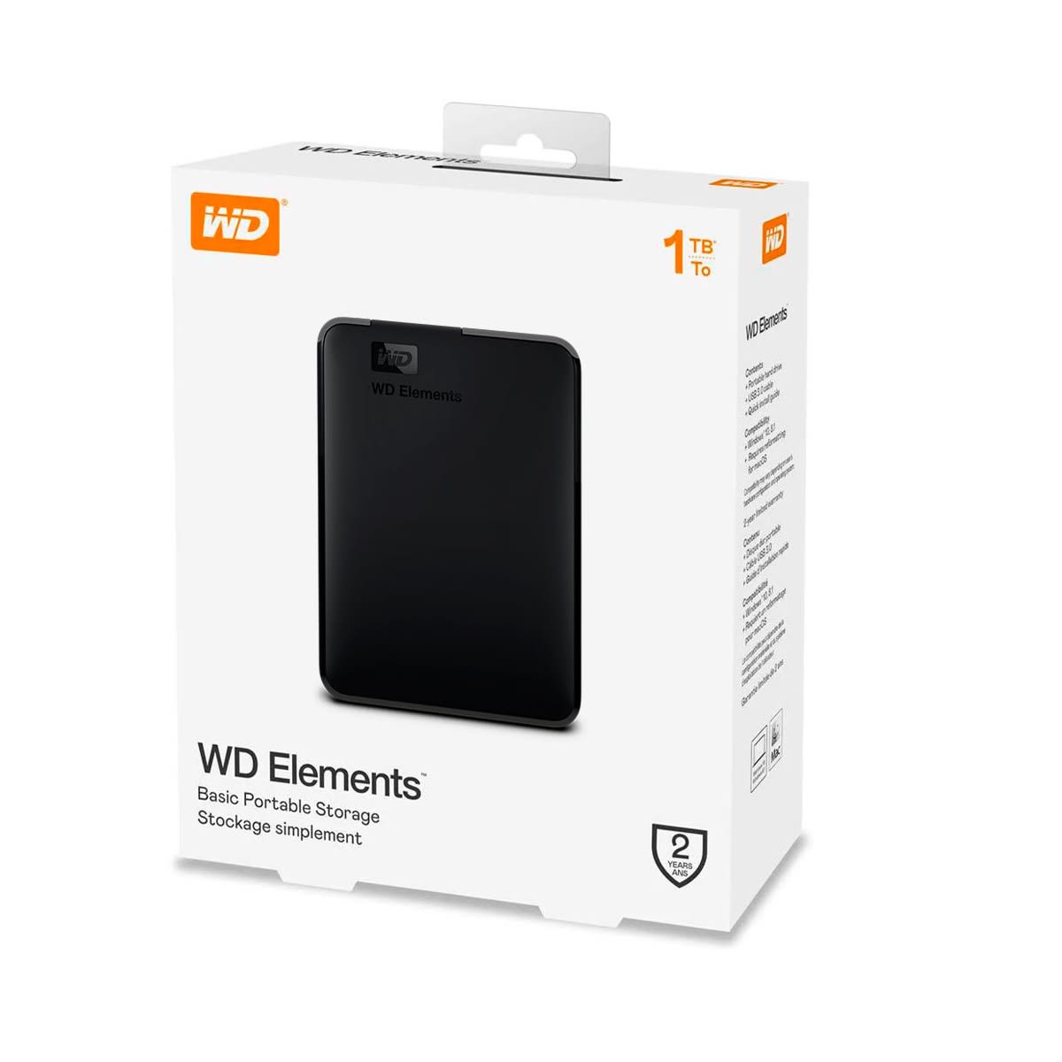 Disco Duro Externo 1 TB Western Digital Elements