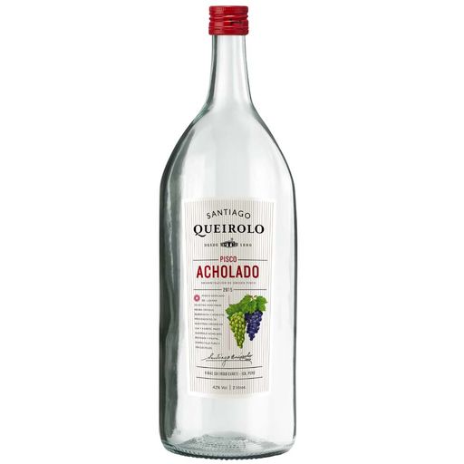 Pisco SANTIAGO QUEIROLO Acholado Botella 2L