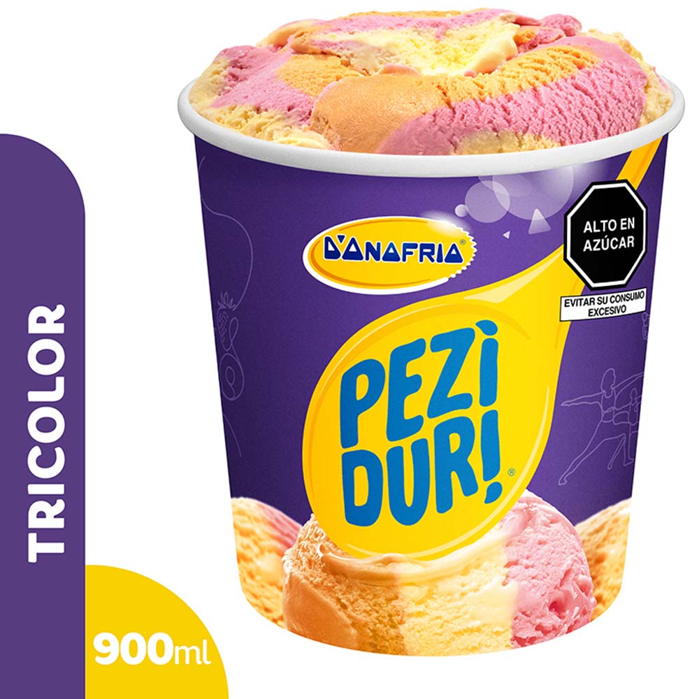Helado D'ONOFRIO Peziduri Tricolor Cremoso Pote 900ml | plazaVea - plazaVea