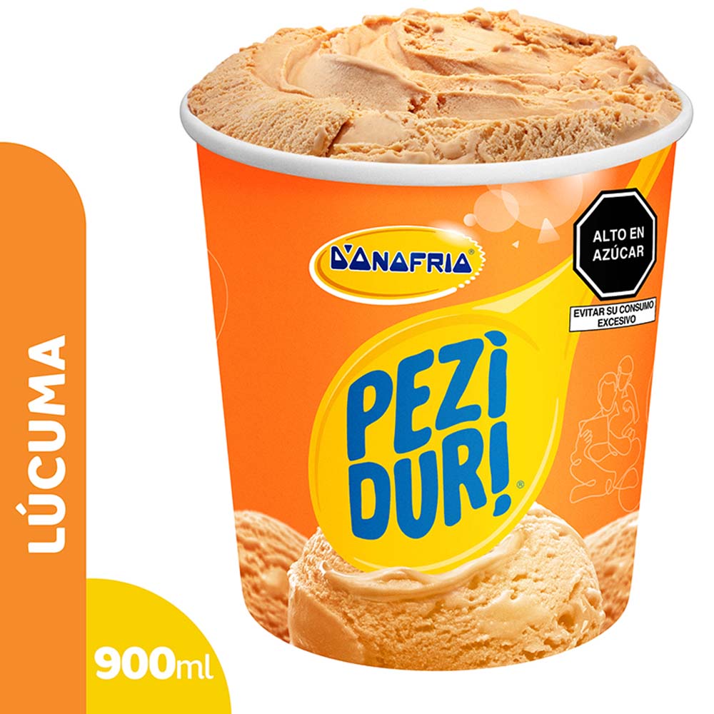Helado D'ONOFRIO Peziduri Lúcuma Cremoso Pote 900ml