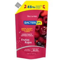 Jabón Líquido Antibacterial BACTERION Frutos Rojos Doypack 1L