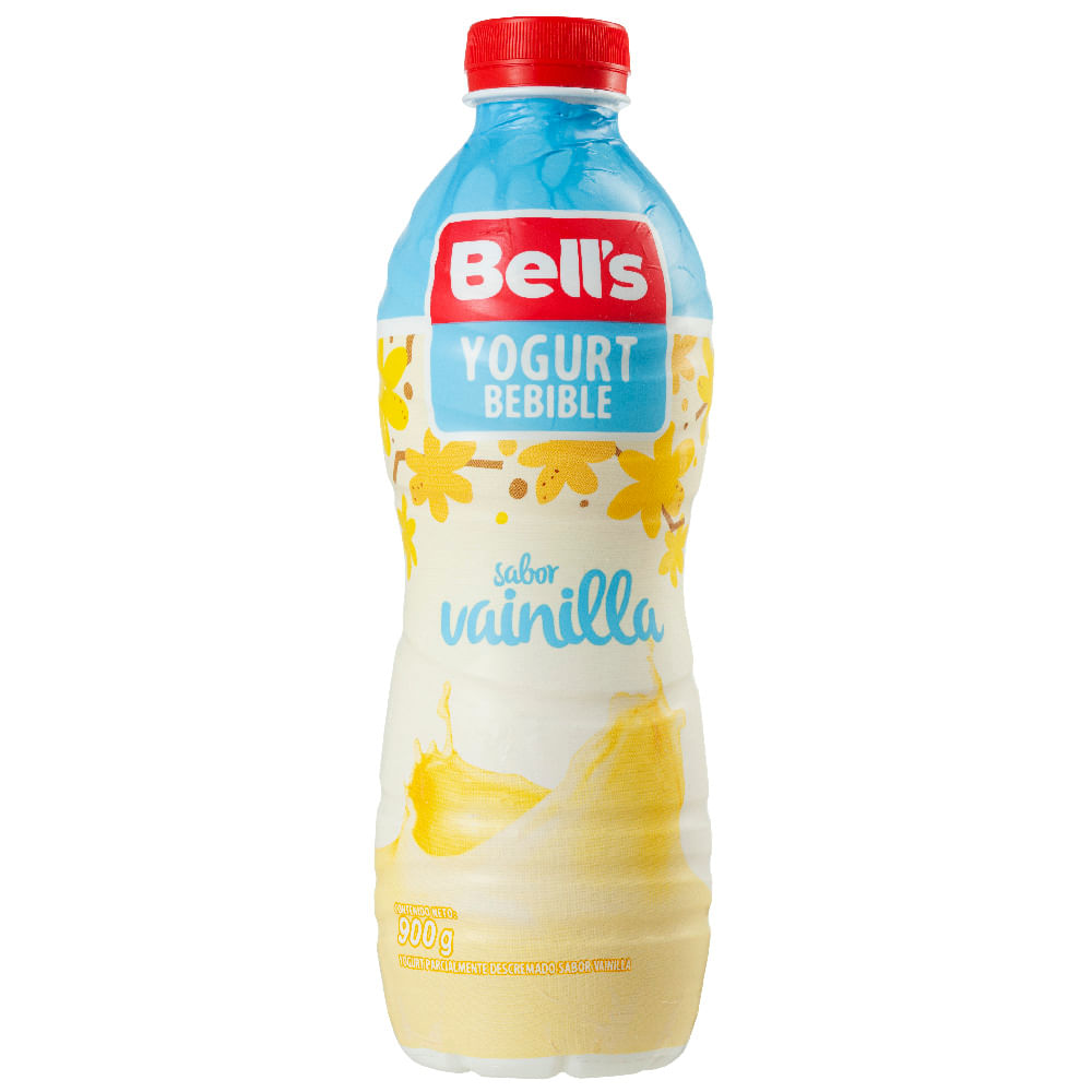 Yogurt Bebible BELL'S Sabor a Vainilla Botella 900g