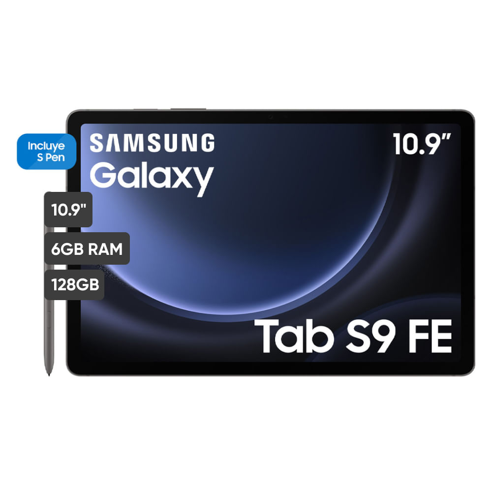 Tablet GALAXY S9 FE 10.9"" 6GB 128GB Grafito