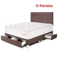 Dormitorio Royal Elizabeth con cajones King + 2 almohadas viscoelásticas