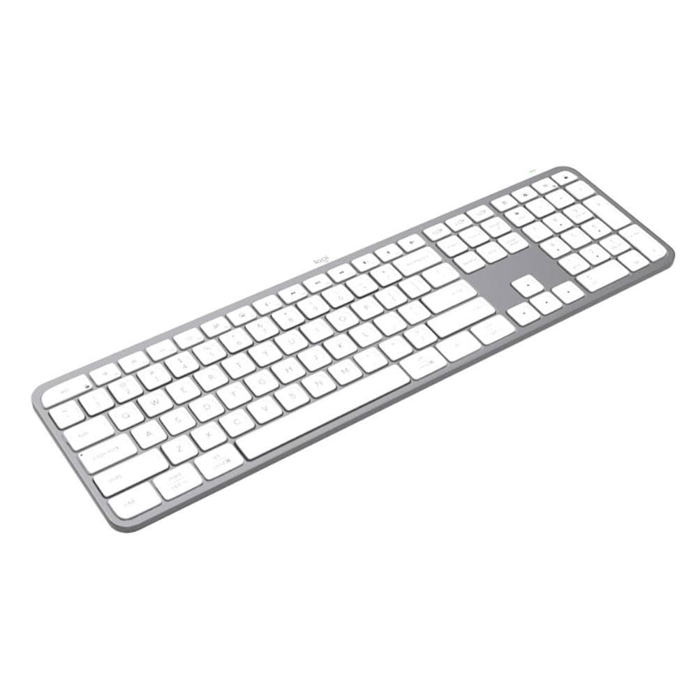 Teclado Logitech MX Keys S  Gris Pálido