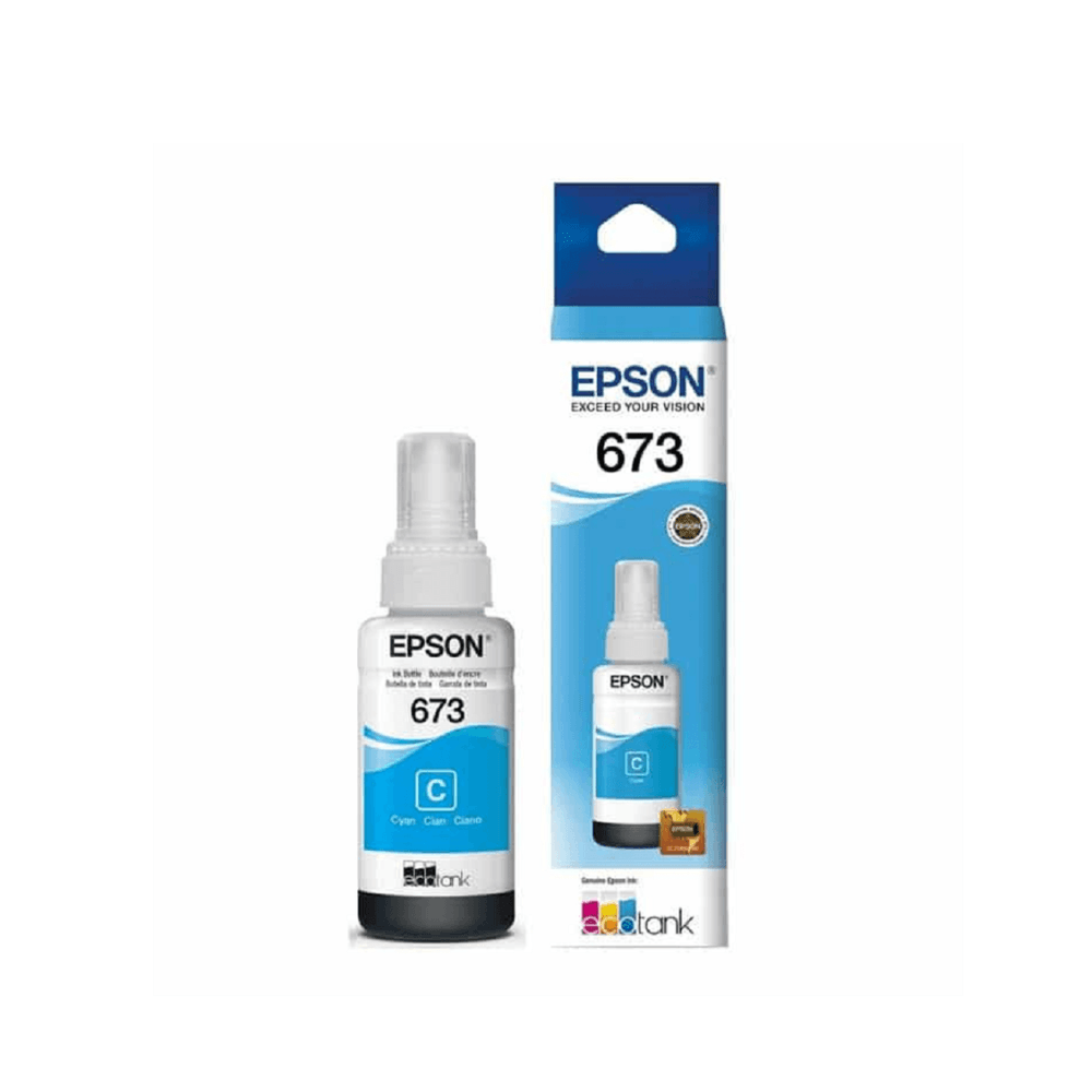 Botella de Tinta Epson T673220 Cian