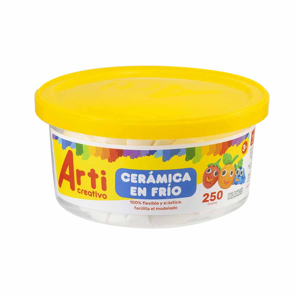 Cerámica en Frío ARTI CREATIVO Blanco Pote 250g