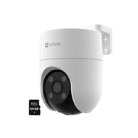 Cámara Inalámbrica H8C Full Hd Ezviz Wifi giro 360 Exterior - Micro SD 64GB