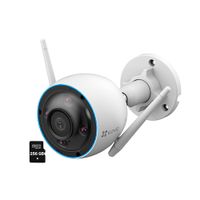 Cámara Seguridad Ezviz H3 3K 5MP Wifi Inalámbrica Exterior SD 256GB