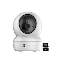 Cámara Wifi Inalámbrica Ezviz H6C PRO 4MP Gira 360 Micro SD 64Gb