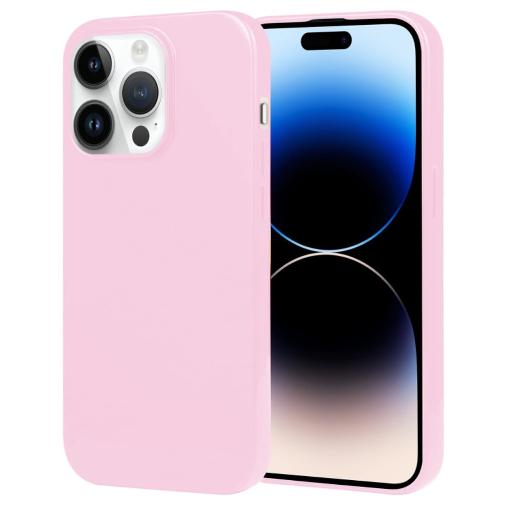 Funda Case for Samsung S23 Ultra Jelly Pearl Rosa Antishock Resistente ante Caídas y Golpes