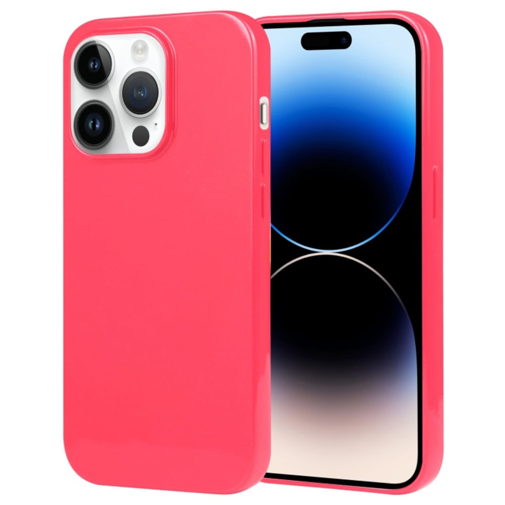 Funda Case para Huawei Nova 8i Jelly Pearl Fucsia Antishock Resistente ante Caídas y Golpes