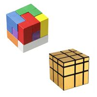 Cubo Mágico Rubik Mirror + Juego Didáctico Matemático Cubo Soma