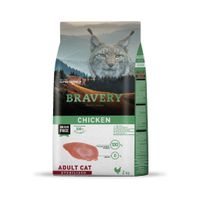 Alimentos secos para Gatos Bravery Pollo Gatos Esterilizados Adultos 2 Kg
