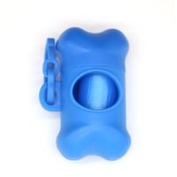 Dispensador de Bolsas de Desechos para Perros Color Azul
