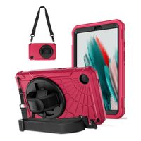 Funda Armor 360° con Correa para Tablet Tab A9 8,7"" Fucsia