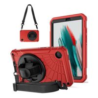 Funda Armor 360° con Correa para Tablet Tab A9 8,7"" Rojo