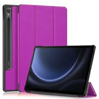 Funda Bookcover para Tablet Tab S9 PLUS- S9 FE PLUS 12.4"" Morado