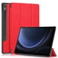 Funda Bookcover para Tablet Tab S9 PLUS- S9 FE PLUS 12.4"" Rojo