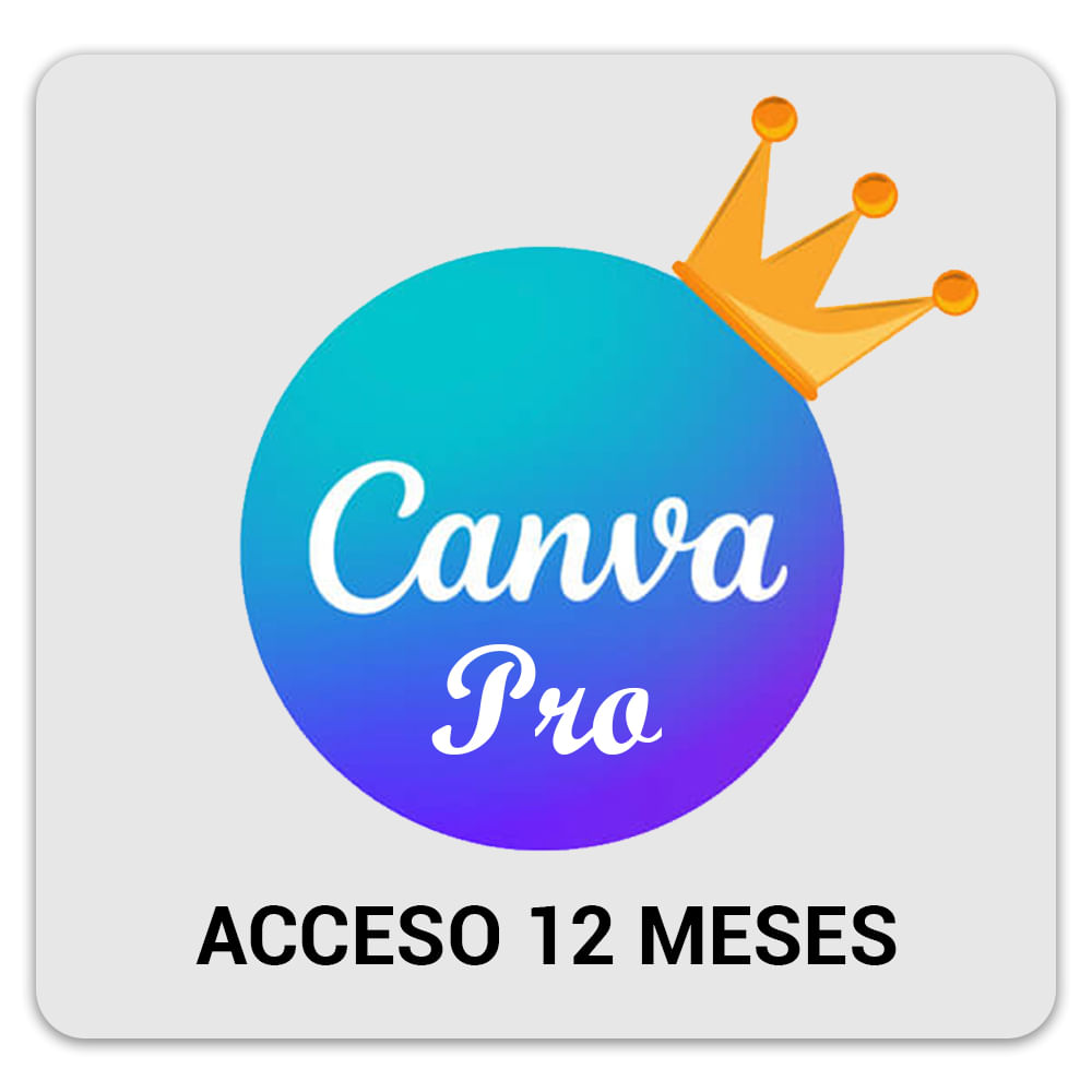 Licencia de Canva Pro 1 Año