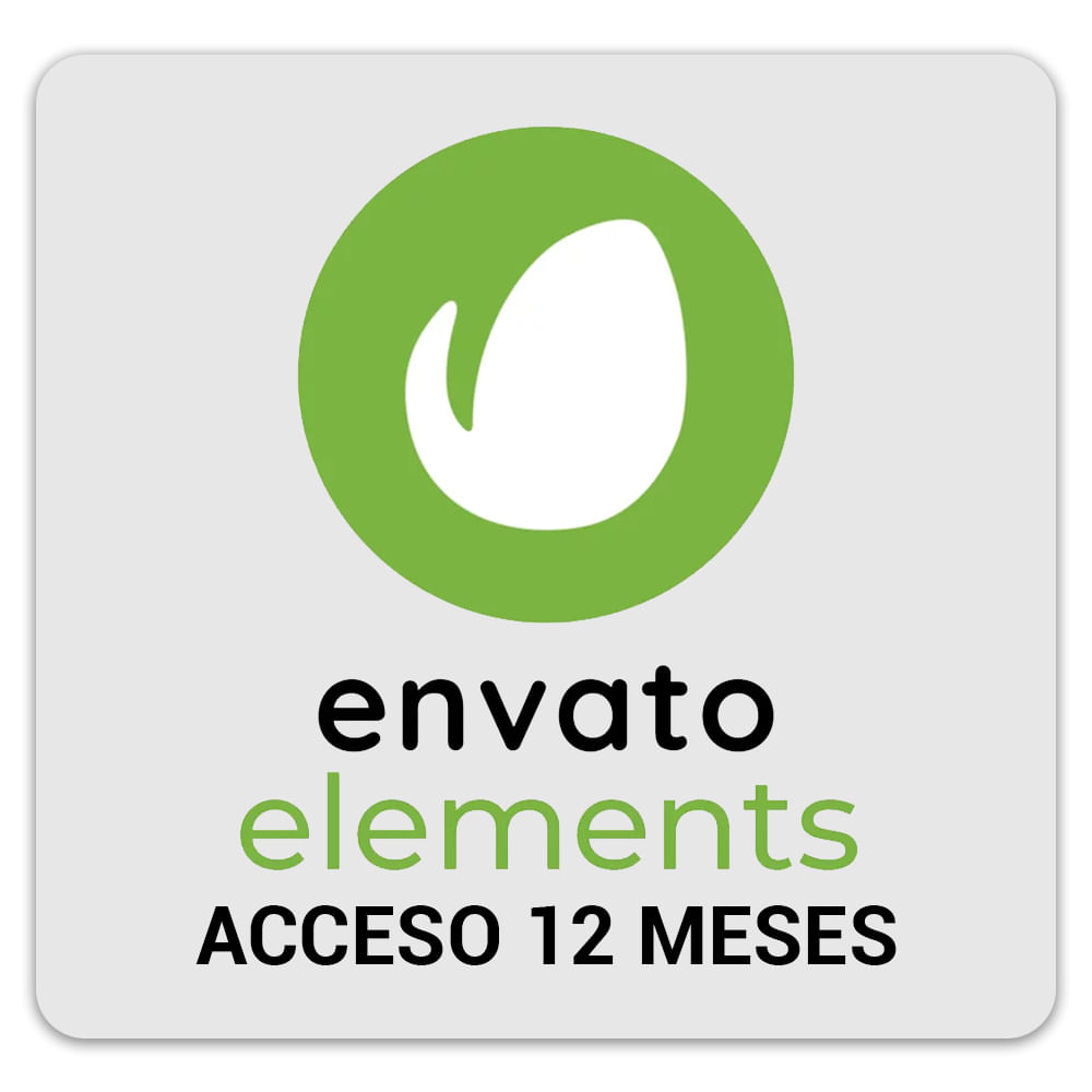 Licencia de Envato Elements 1 Año