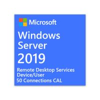 Windows Server 2019 – 50 RDS Users/Devices CAL
