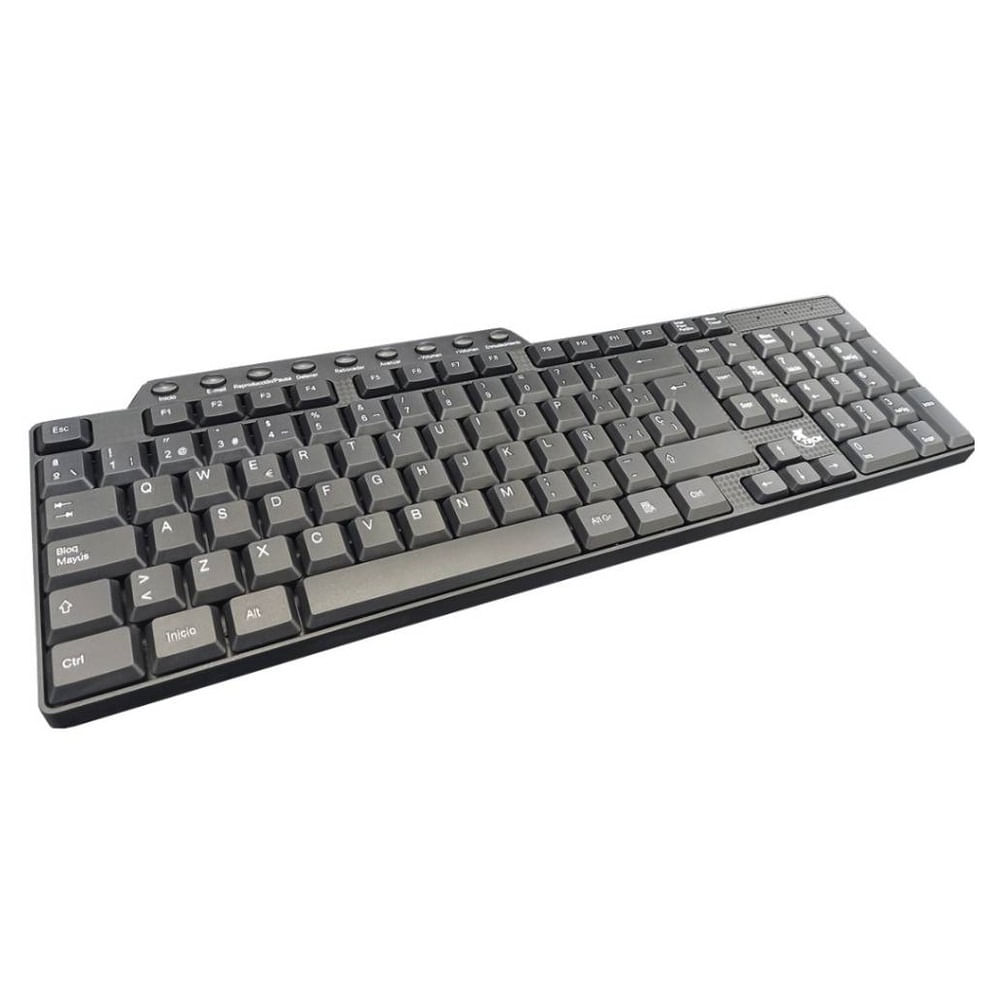 Teclado Alámbrico Español Usb Xtech XTK-160S ID222XTK03 Negro