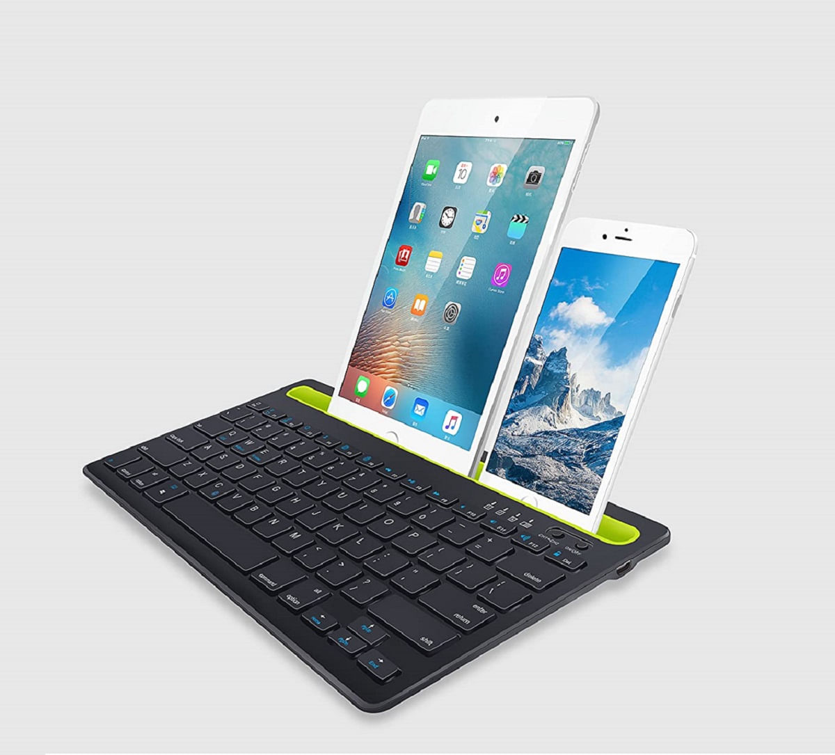 Teclado Bluetooh RK908 Bluetooth 3.0 Doble Canal, Portátil, Tablet, Celular