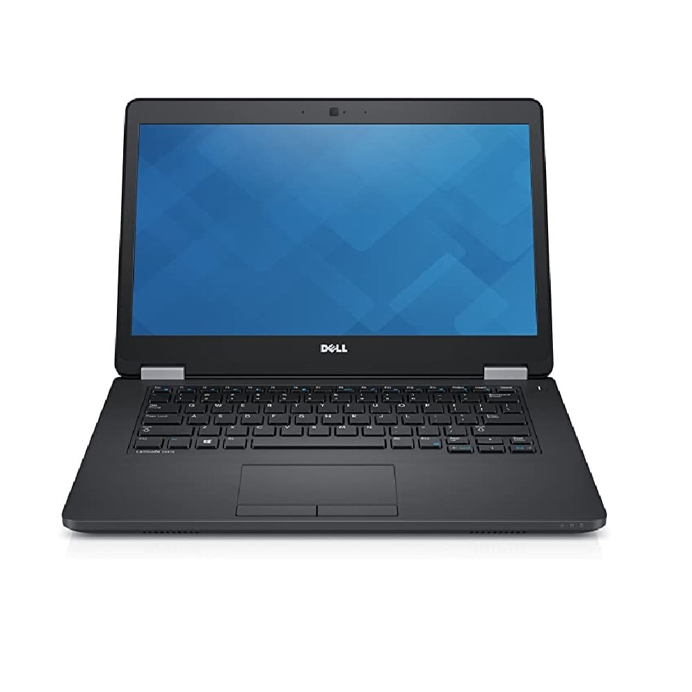 Reacondicionado Laptop Dell Latitude E7470 14"" Intel Core i5 256GB SSD 8GB Negro