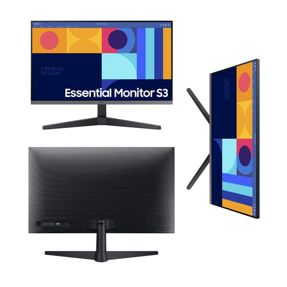 Monitor Samsung Essential S3 LS27C330GALXPE 27 Pulgadas FHD IPS HDMI DP