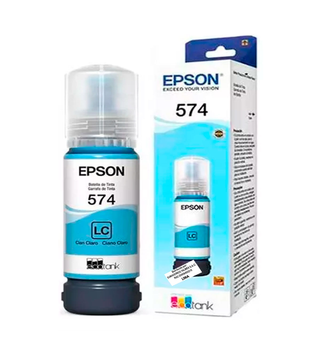 Tinta Epson T574 Cyan Light para L8050 / L18050 Original