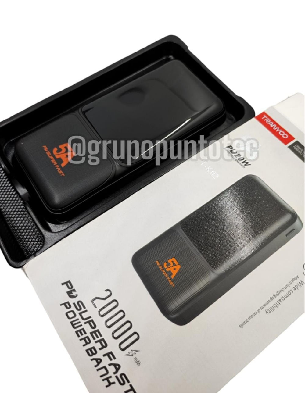 Power Bank PD Super Fast 20000 mAh  5A TRANYOO