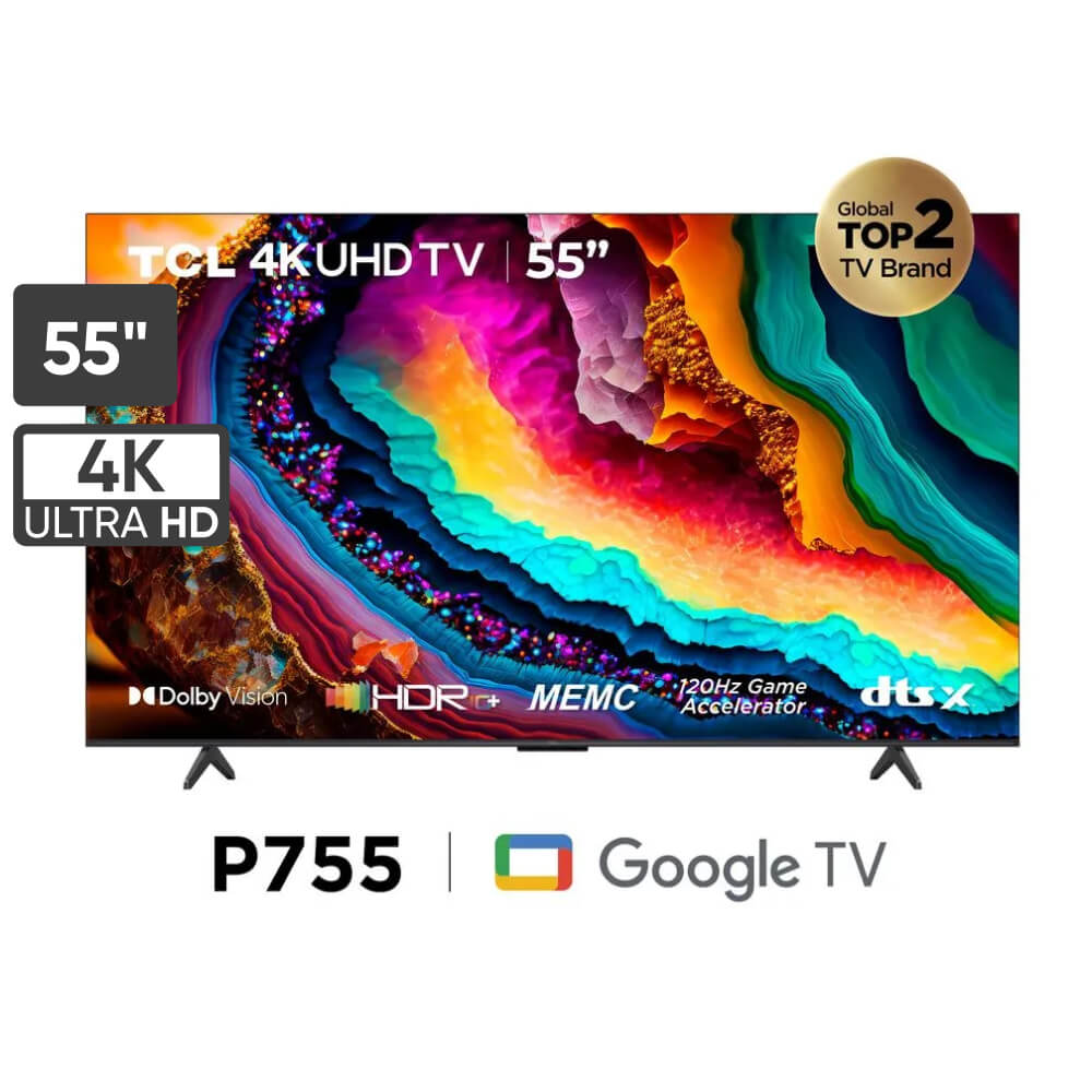 Televisor TCL LED 55"" UHD 4K Smart TV 55P755