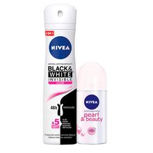 pack-desodorante-spray-nivea-invisible-b-w-clear-frasco-150ml-desodorante-roll-on-nivea-pearl-beauty-frasco-50ml