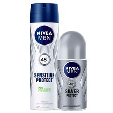 pack-desodorante-roll-on-nivea-silver-protect-male-frasco-50ml-desodorante-spray-nivea-sensitive-protect-frasco-150ml