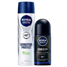 pack-desodorante-roll-on-nivea-deep-dark-wood-male-frasco-50ml-desodorante-spray-nivea-sensitive-protect-frasco-150ml