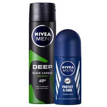 pack-desodorante-roll-on-nivea-protect-care-male-frasco-50ml-desodorante-spray-nivea-deep-amazonia-male-frasco-150ml