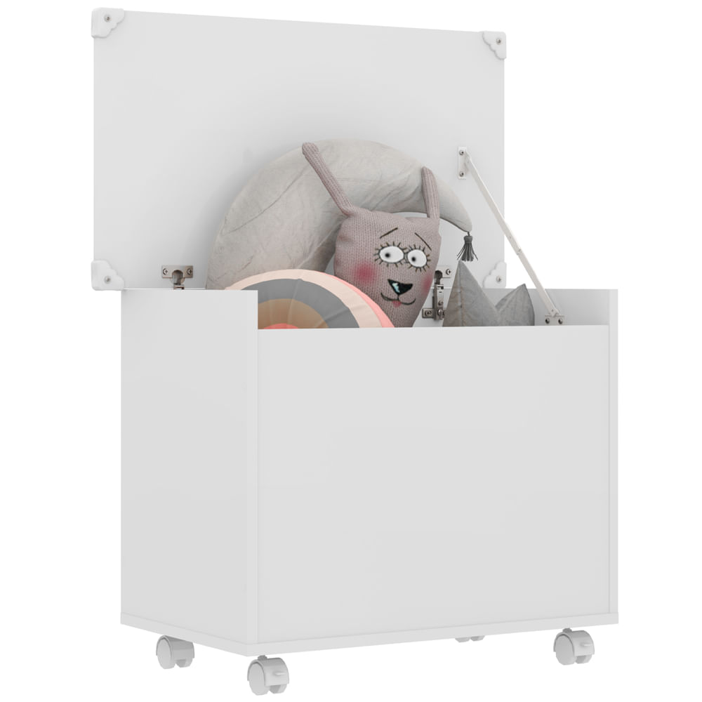 Baúl con Ruedas VIVA HOME Blanco