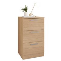 Velador VIVA HOME 3 Cajones Buriti