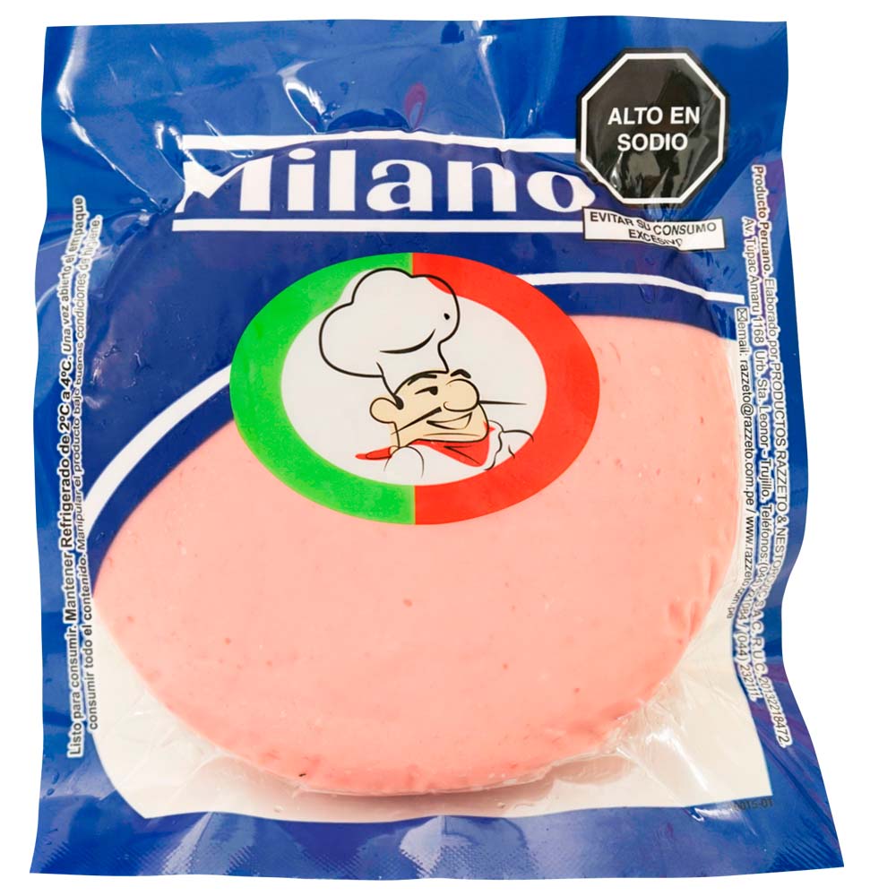 Super Jamonada MILANO Paquete 500g