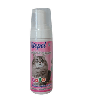 Espuma de Baño en Seco BioPets para Gato x 180 ml
