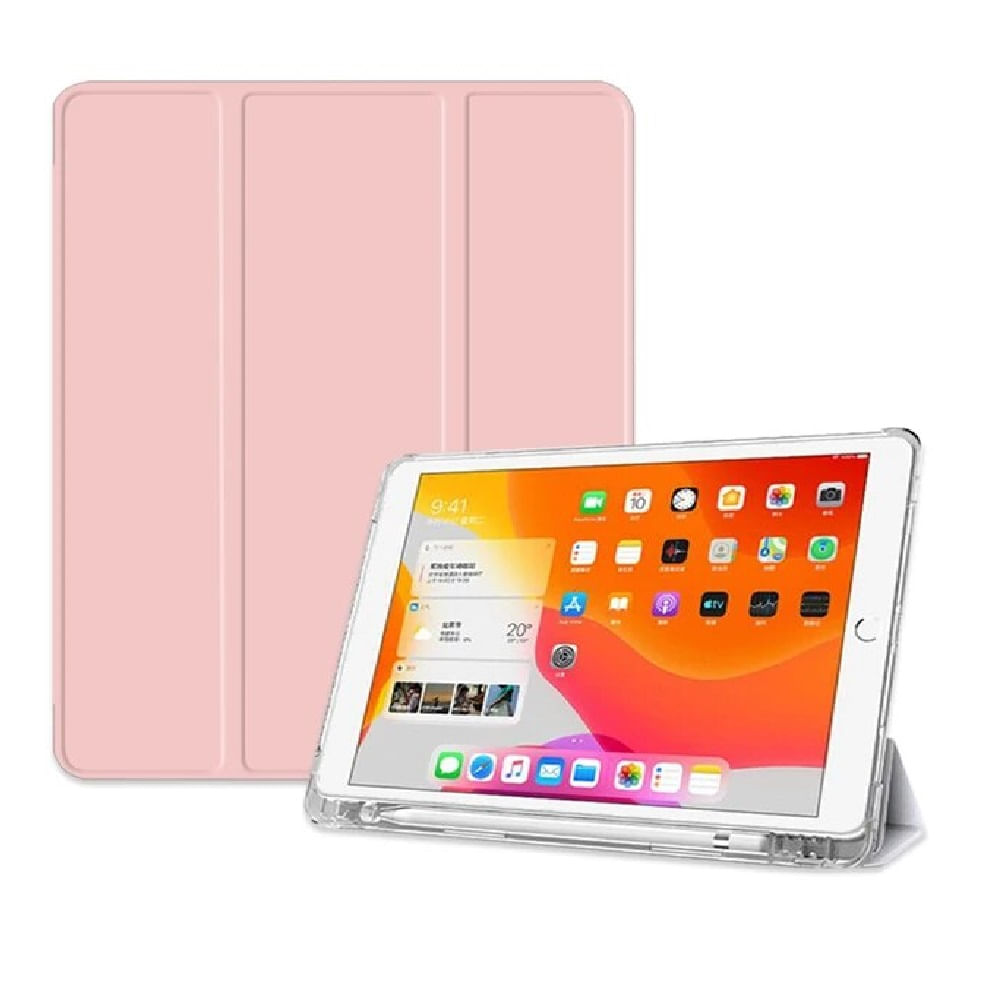 Funda para iPad 2 9.7"" - X210 Imantada con Portalápiz Rosada Antishock