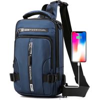 Morral Impermiable Multiuso 3 En 1 Professional Azul