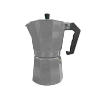 Cafetera Italiana Moka de 12 tazas Color Gris