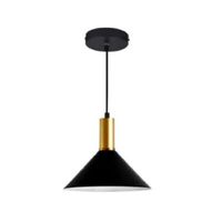 Lámpara Colgante xenia negro con dorado