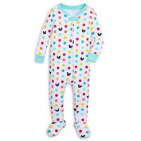 Pijama Shopdisney de Mickey Mouse y Lunares 100% Algodón Manga Larga para Bebé Niño