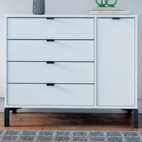 Cómoda Juvenil Mariana color Blanco TU MESITA