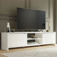 Mueble para TV Moderno Jader Blanco R&R MUEBLES