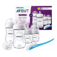 Set Recien Nacido Avent Natural Transparente Scd301/01